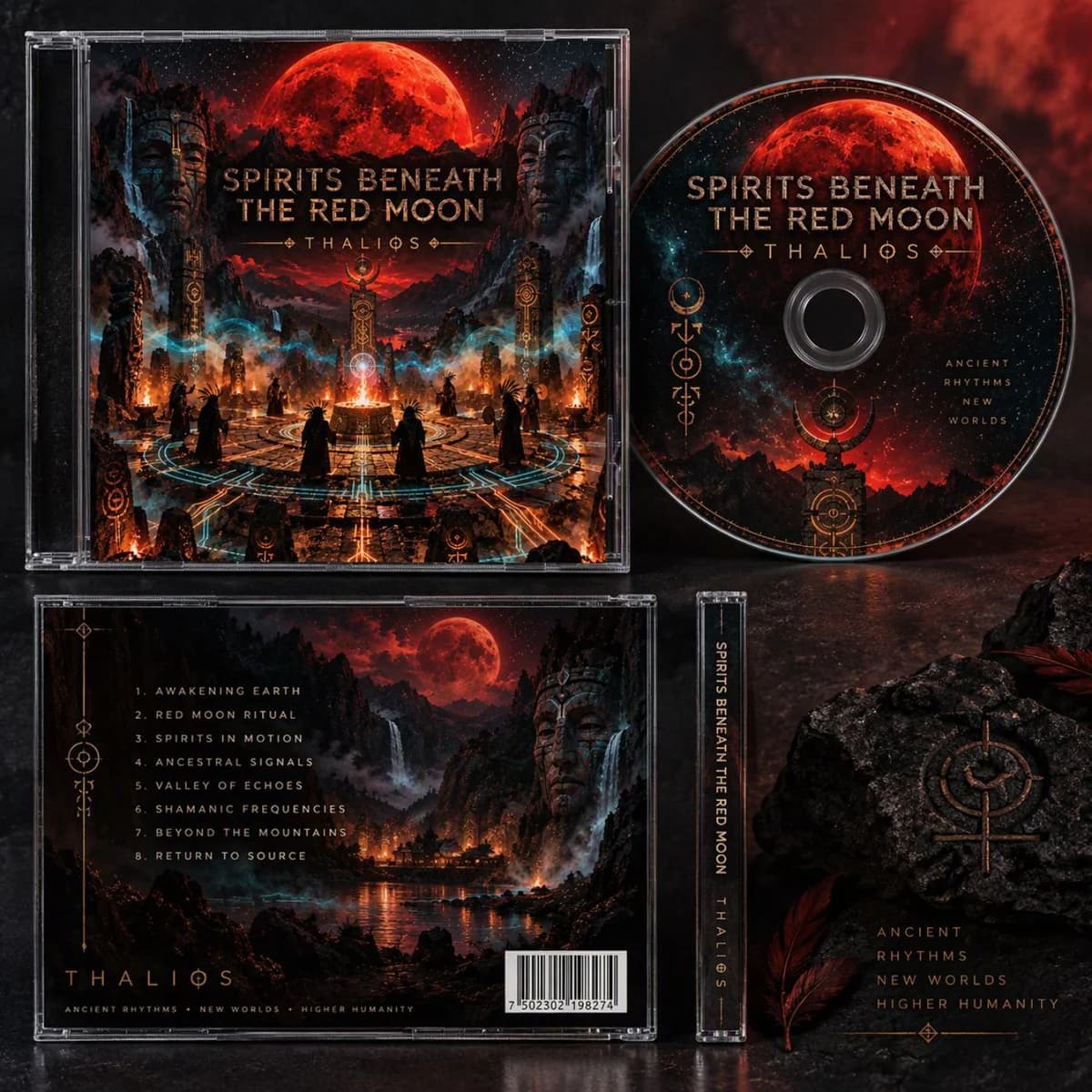 Spirits Beneath the Red Moon CD Edition 