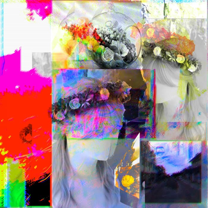 Burnt Crown of Flowers
