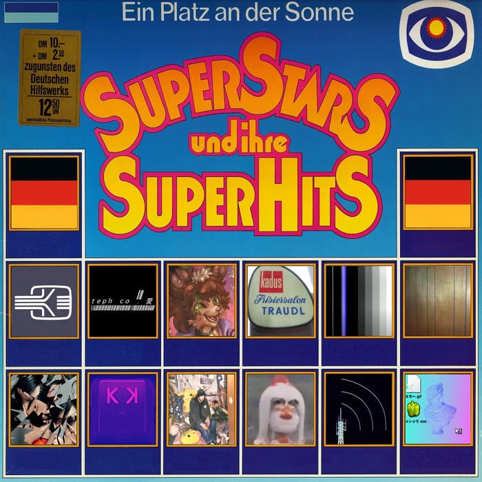 Ｓｕｐｅｒ　Ｓｔａｒｓ　ｕｎｄ　ｉｈｒｅ　Ｓｕｐｅｒ　Ｈｉｔｓ ᴳᵉʳᵐᵃⁿ ˢⁱᵍⁿᵃˡʷᵃᵛᵉ ᶜᵒᵐᵖⁱˡᵃᵗⁱᵒⁿ