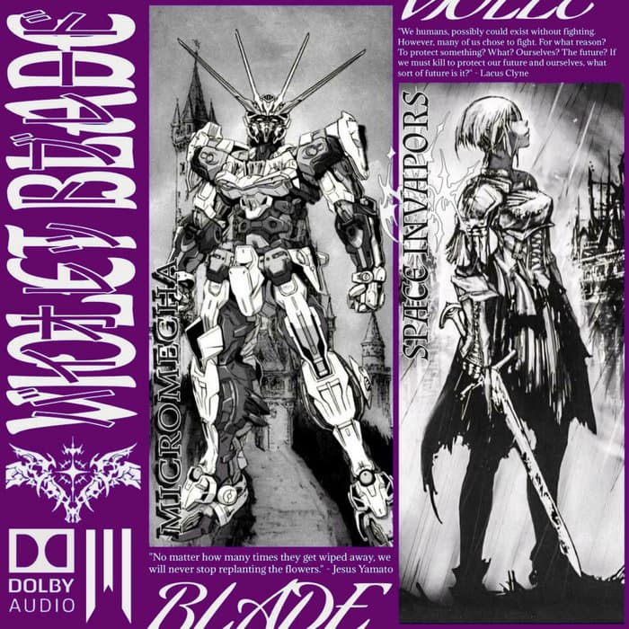 MICROMECHA x Space Invapors - V I O L E T ~ B L A D E