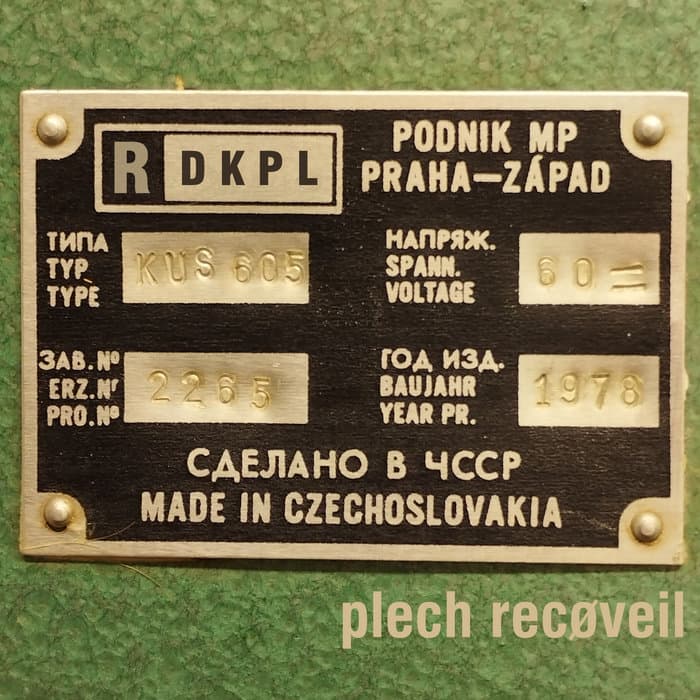plech recøveil