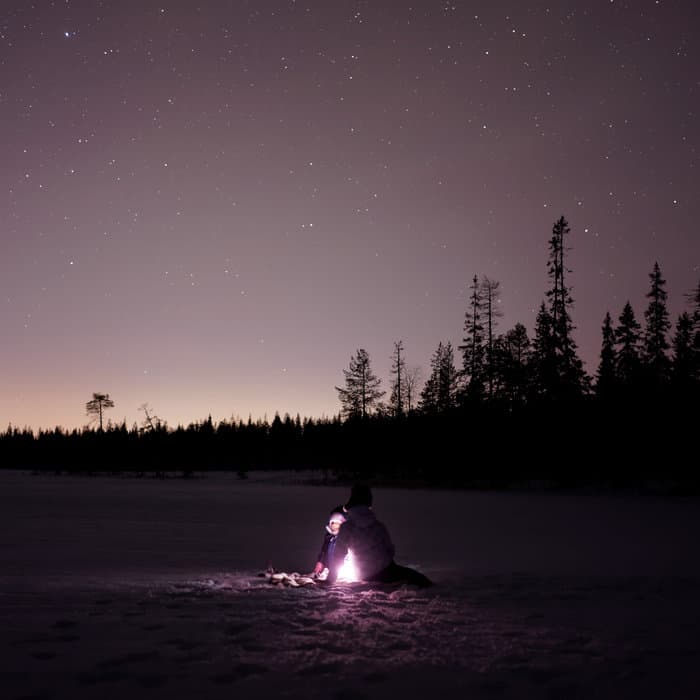 Where Blinking Embers Scarcely Glow