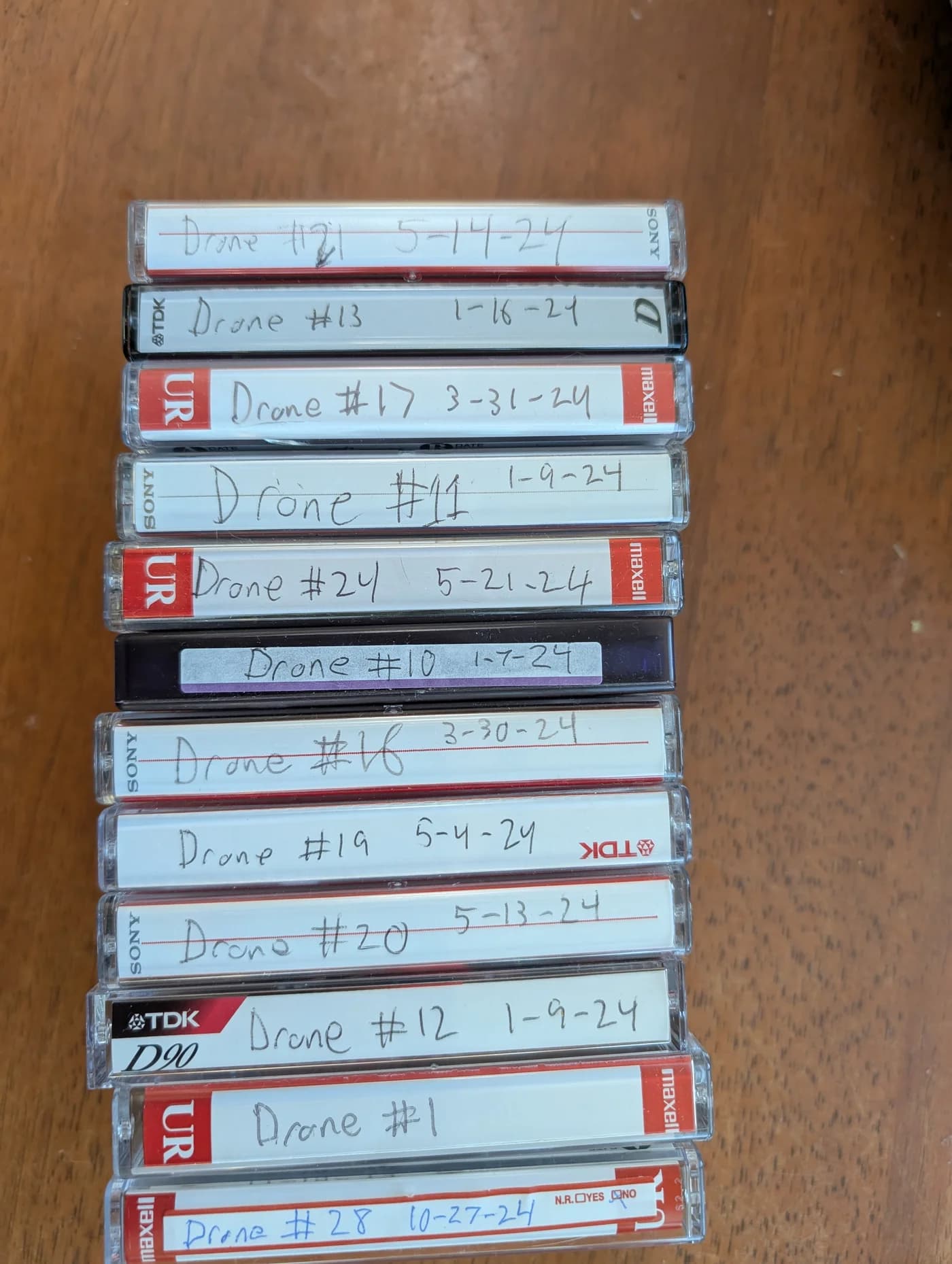 the drone tapes, vol. 1