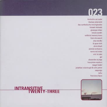 v/a - Intransitive Twenty-Three