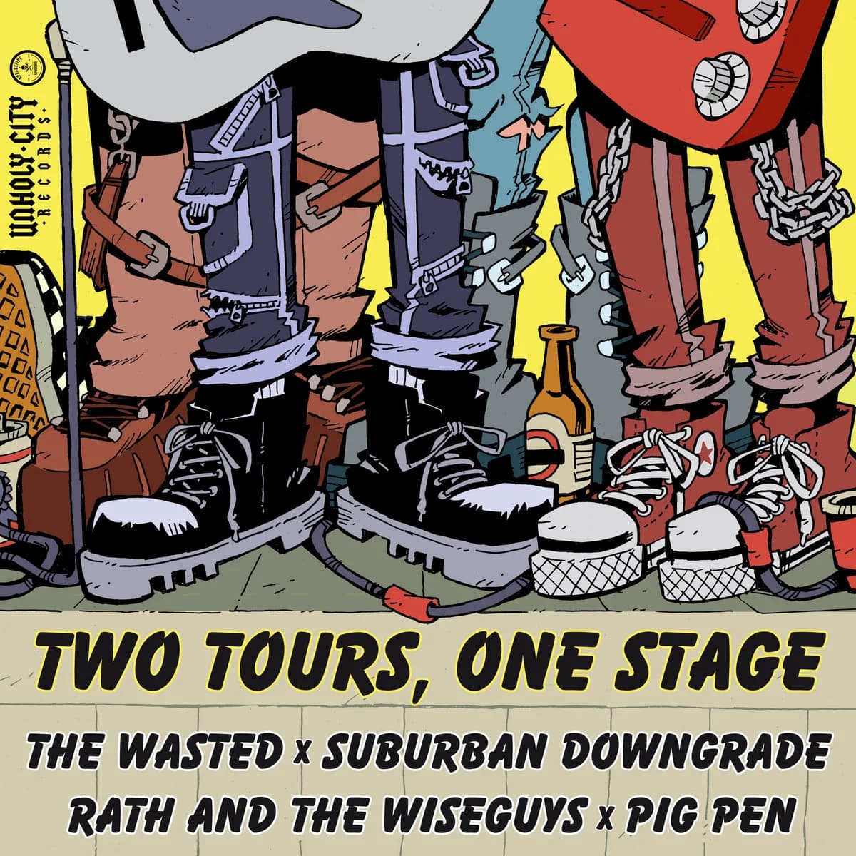 Two Tours, One Stage